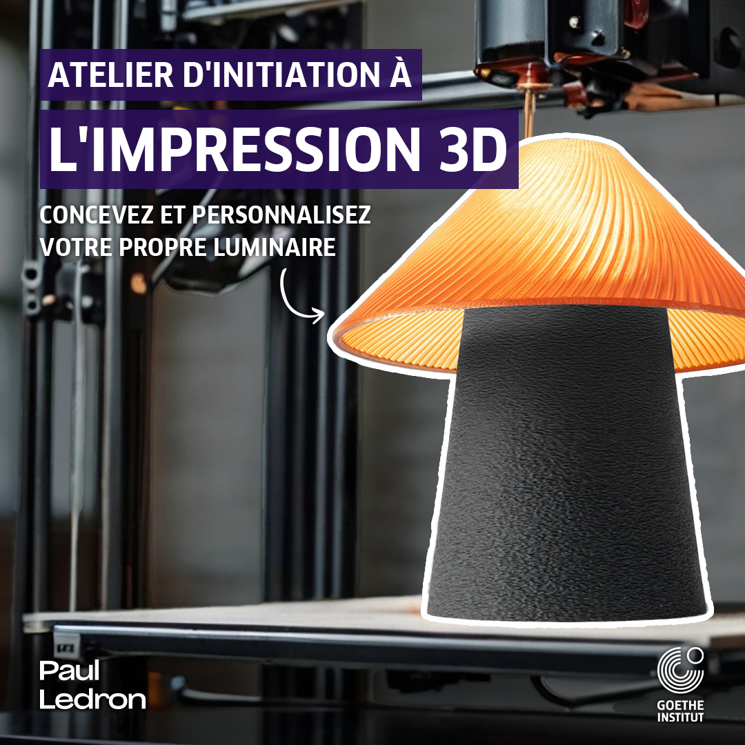 De l’idée à l’objet : un atelier d’impression 3D au Goethe-Institut